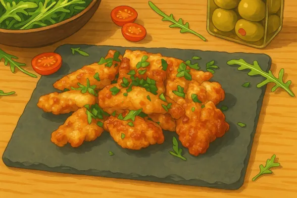 Запечённая курица с майораном