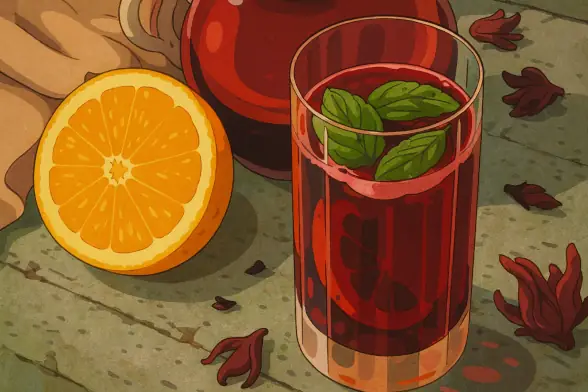 Лимонад с каркаде