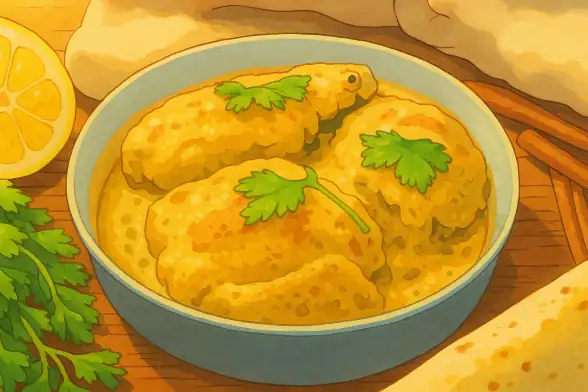 Сациви с курицей с имеретинским шафраном