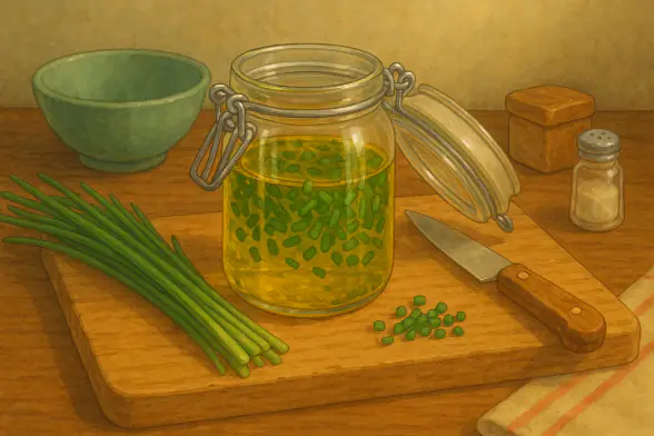 Нежное сливочное масло со шнитт-луком