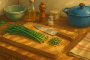 Шнитт-лук — нежная луковая специя: тот самый зелёный штрих «как в хорошем кафе»