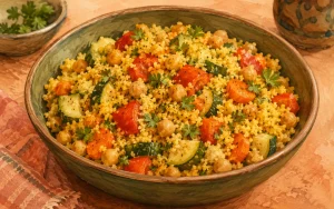 Кускус с овощами и рас-эль-ханут