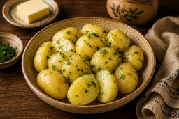 Отварной картофель