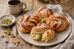 Шведские булочки с кардамоном — Kardemummabullar